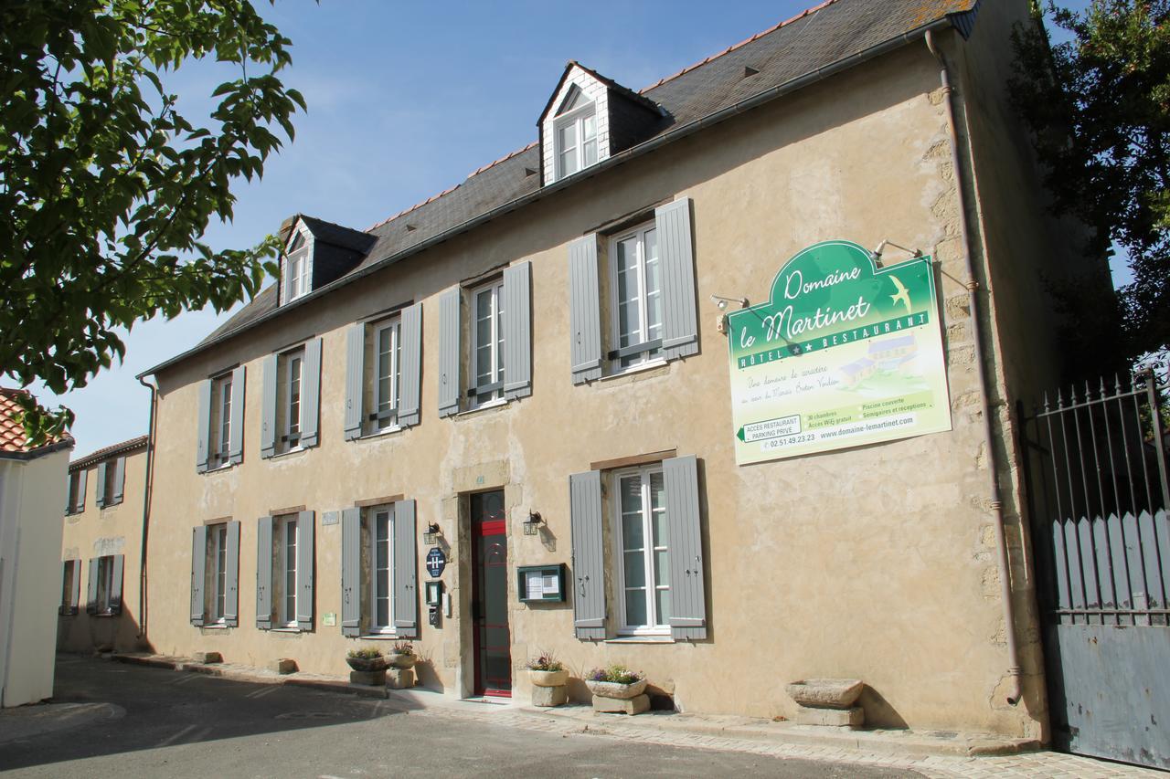 Hotel Domaine Le Martinet, The Originals Relais Bouin  Exterior foto
